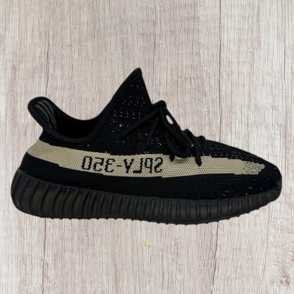 Adidas Yeezy Boost 350 V2 Low Oreo BY1604 Core Black Size 7 "Right Shoe Only" - Picture 3 of 15